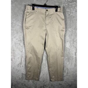 Brooks Brothers Pants Mens 34x32 Beige Clark Lightweight Advantage Chino Classic